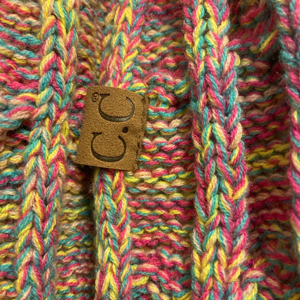 Girls’ CC Scarf- OS- Multicolor